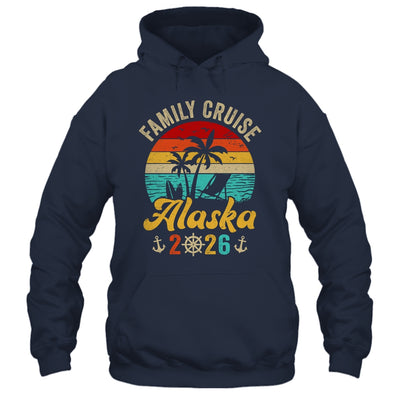 Family Cruise Alaska 2026 Summer Matching Vacation Shirt & Hoodie | siriusteestore