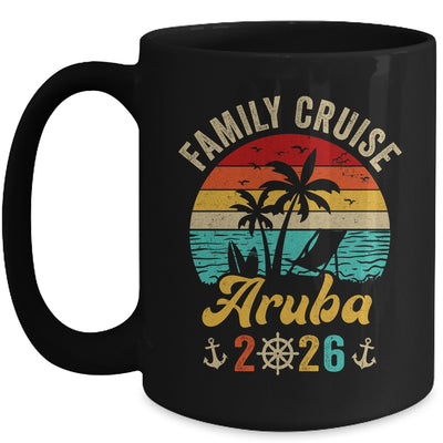 Family Cruise Aruba 2026 Summer Matching Vacation Mug | siriusteestore