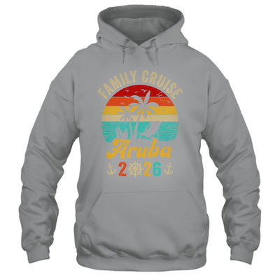 Family Cruise Aruba 2026 Summer Matching Vacation Shirt & Tank Top | siriusteestore