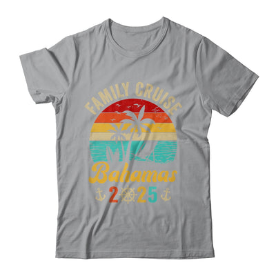 Family Cruise Bahamas 2025 Summer Matching Vacation Shirt & Tank Top | siriusteestore