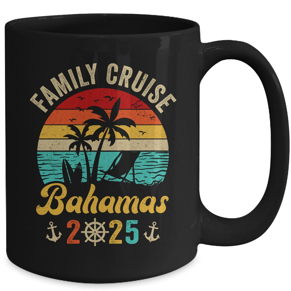Family Cruise Bahamas 2025 Summer Matching Vacation Mug | siriusteestore