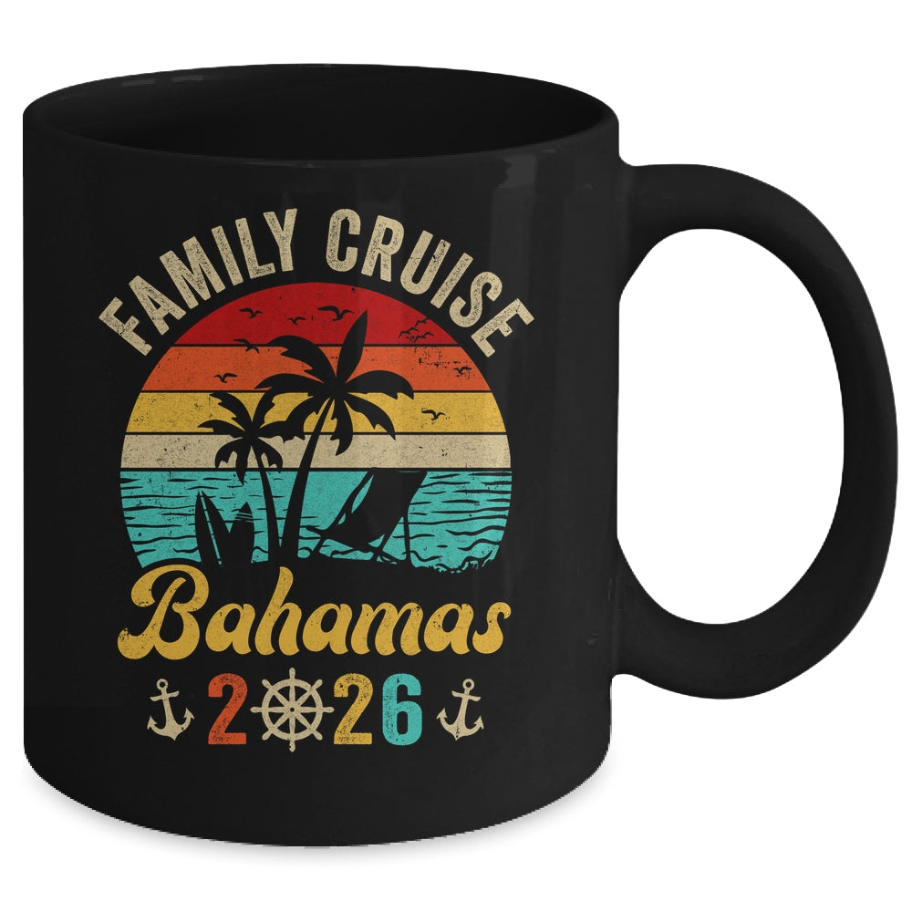Family Cruise Bahamas 2026 Summer Matching Vacation Mug | siriusteestore