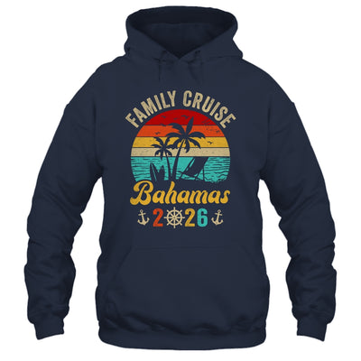 Family Cruise Bahamas 2026 Summer Matching Vacation Shirt & Tank Top | siriusteestore