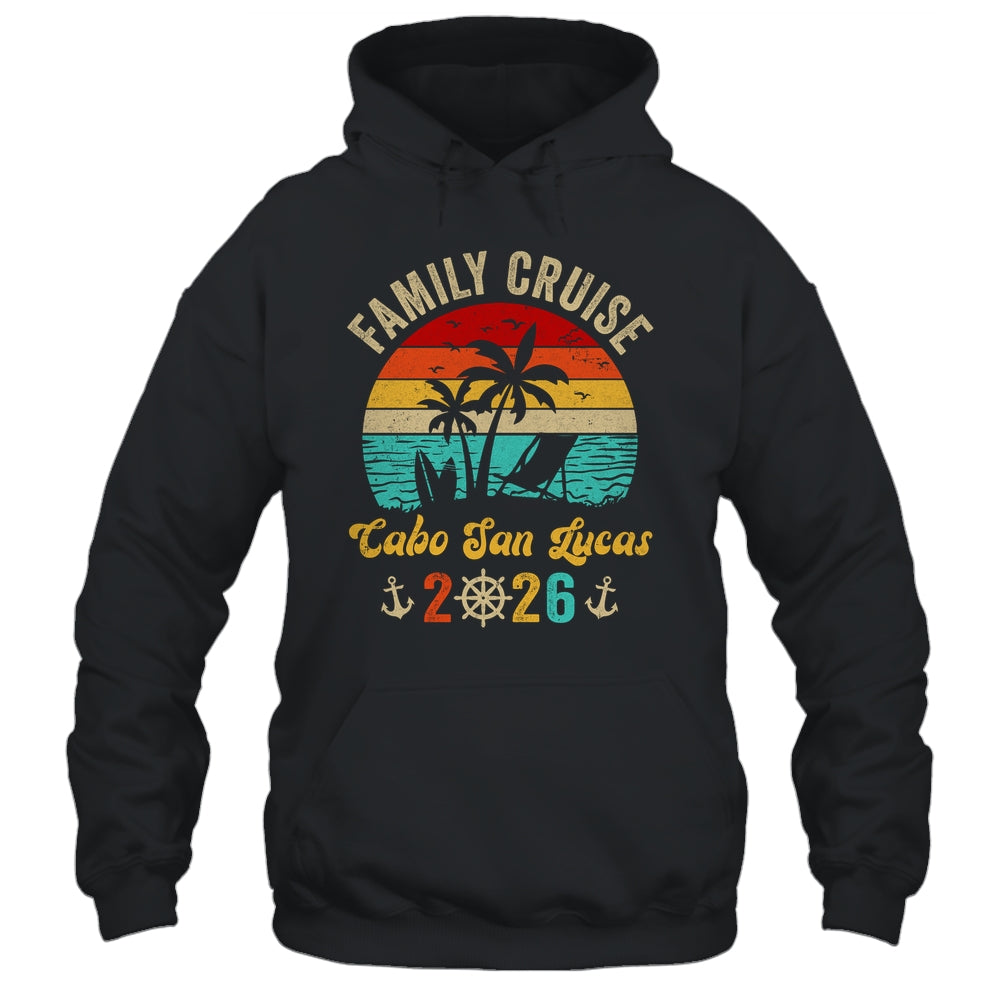 Family Cruise Cabo San Lucas 2026 Summer Matching Vacation Shirt & Tank Top | siriusteestore