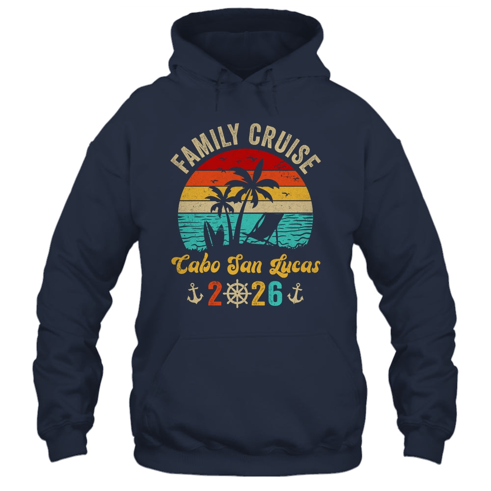 Family Cruise Cabo San Lucas 2026 Summer Matching Vacation Shirt & Tank Top | siriusteestore