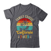 Family Cruise California 2025 Summer Matching Vacation Shirt & Tank Top | siriusteestore