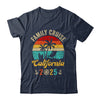 Family Cruise California 2025 Summer Matching Vacation Shirt & Tank Top | siriusteestore