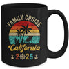 Family Cruise California 2025 Summer Matching Vacation Mug | siriusteestore