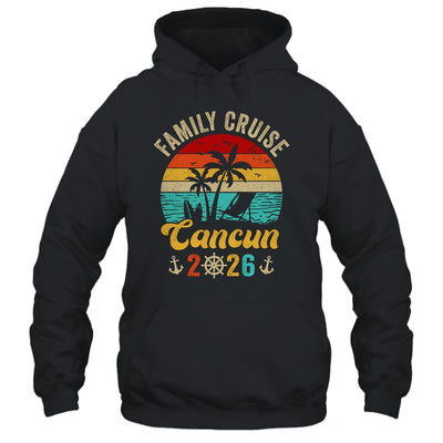 Family Cruise Cancun 2026 Summer Matching Vacation Shirt & Tank Top | siriusteestore