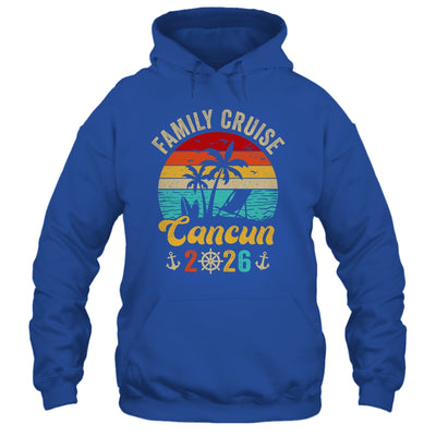 Family Cruise Cancun 2026 Summer Matching Vacation Shirt & Tank Top | siriusteestore