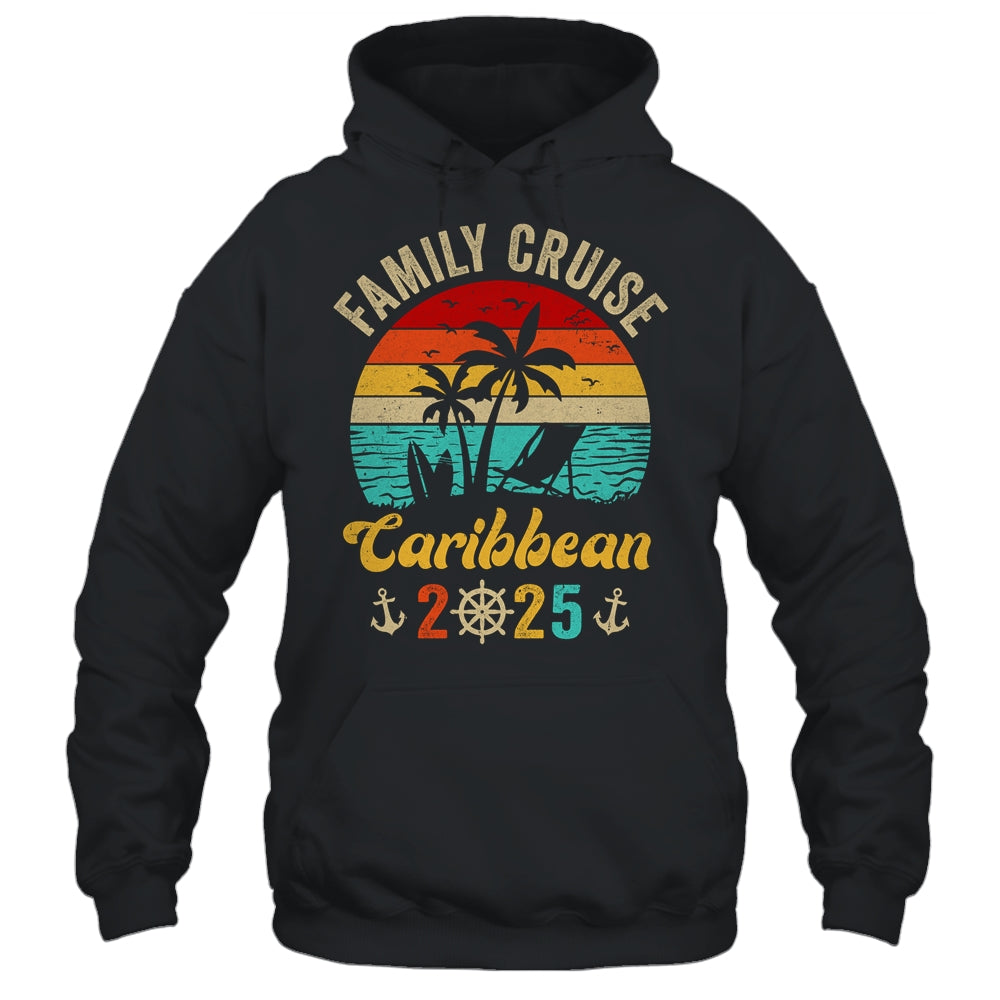 Family Cruise Caribbean 2025 Summer Matching Vacation Shirt & Tank Top | siriusteestore