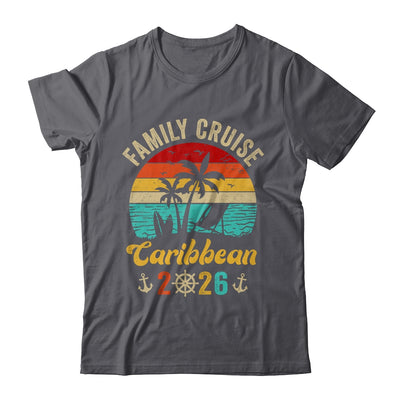 Family Cruise Caribbean 2026 Summer Matching Vacation Shirt & Tank Top | siriusteestore