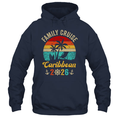 Family Cruise Caribbean 2026 Summer Matching Vacation Shirt & Tank Top | siriusteestore
