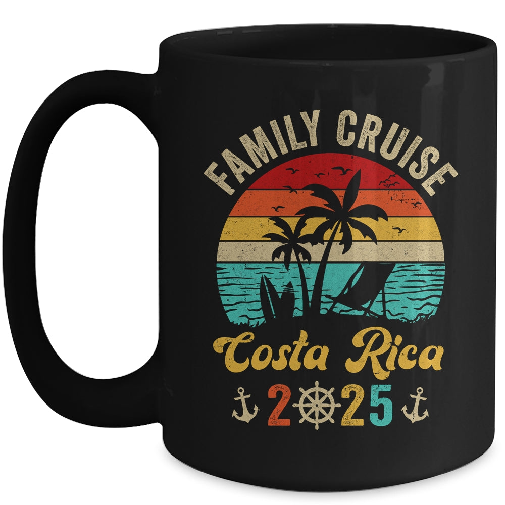 Family Cruise Costa Rica 2025 Summer Matching Vacation Mug | siriusteestore