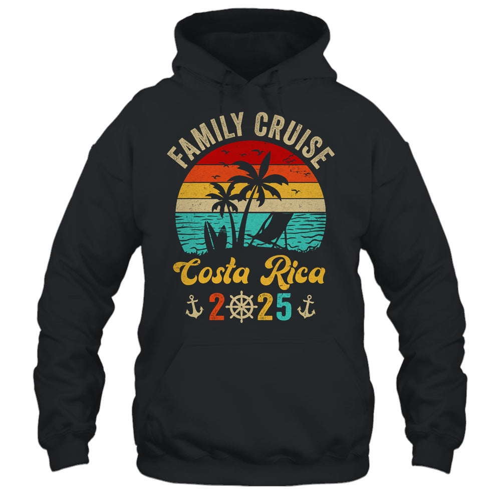 Family Cruise Costa Rica 2025 Summer Matching Vacation Shirt & Tank Top | siriusteestore