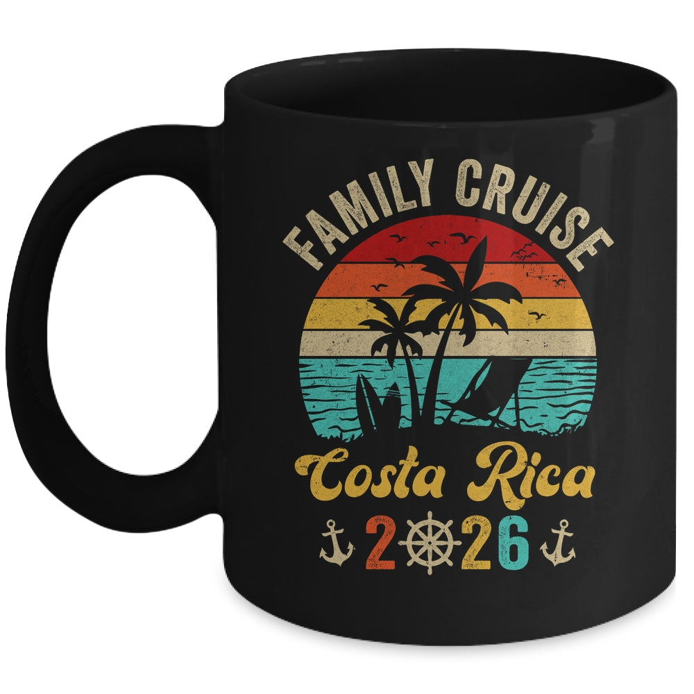 Family Cruise Costa Rica 2026 Summer Matching Vacation Mug | siriusteestore