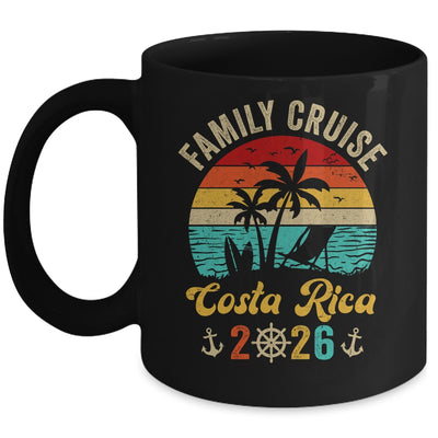 Family Cruise Costa Rica 2026 Summer Matching Vacation Mug | siriusteestore