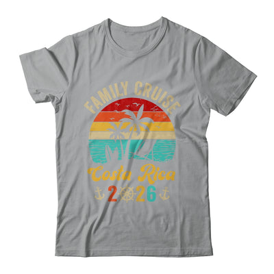Family Cruise Costa Rica 2026 Summer Matching Vacation Shirt & Tank Top | siriusteestore