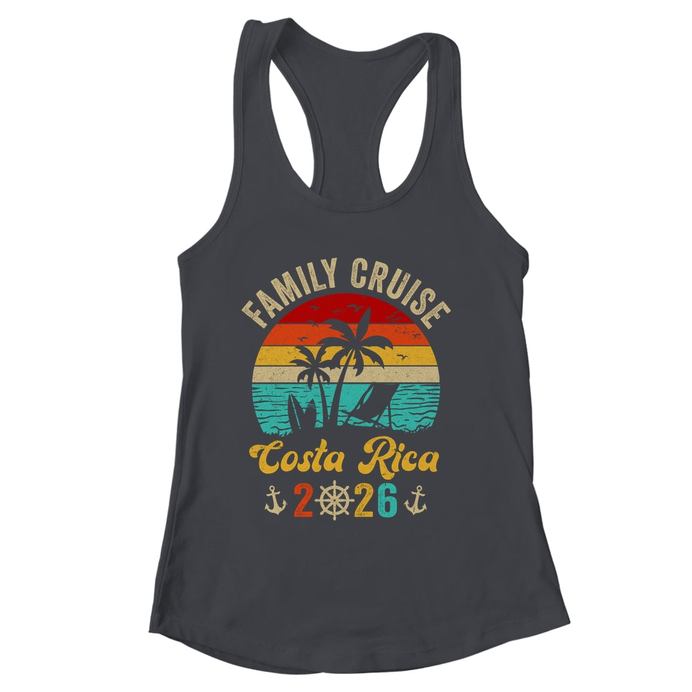 Family Cruise Costa Rica 2026 Summer Matching Vacation Shirt & Tank Top | siriusteestore