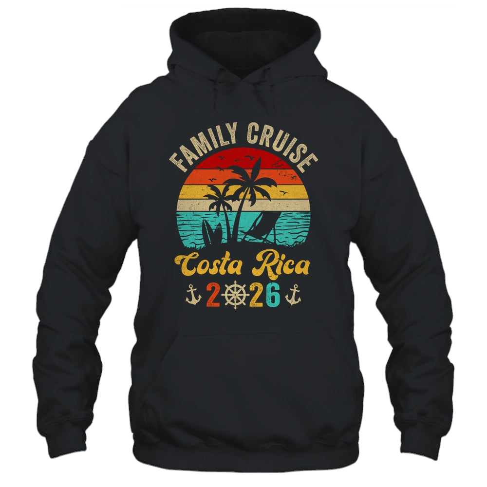 Family Cruise Costa Rica 2026 Summer Matching Vacation Shirt & Tank Top | siriusteestore