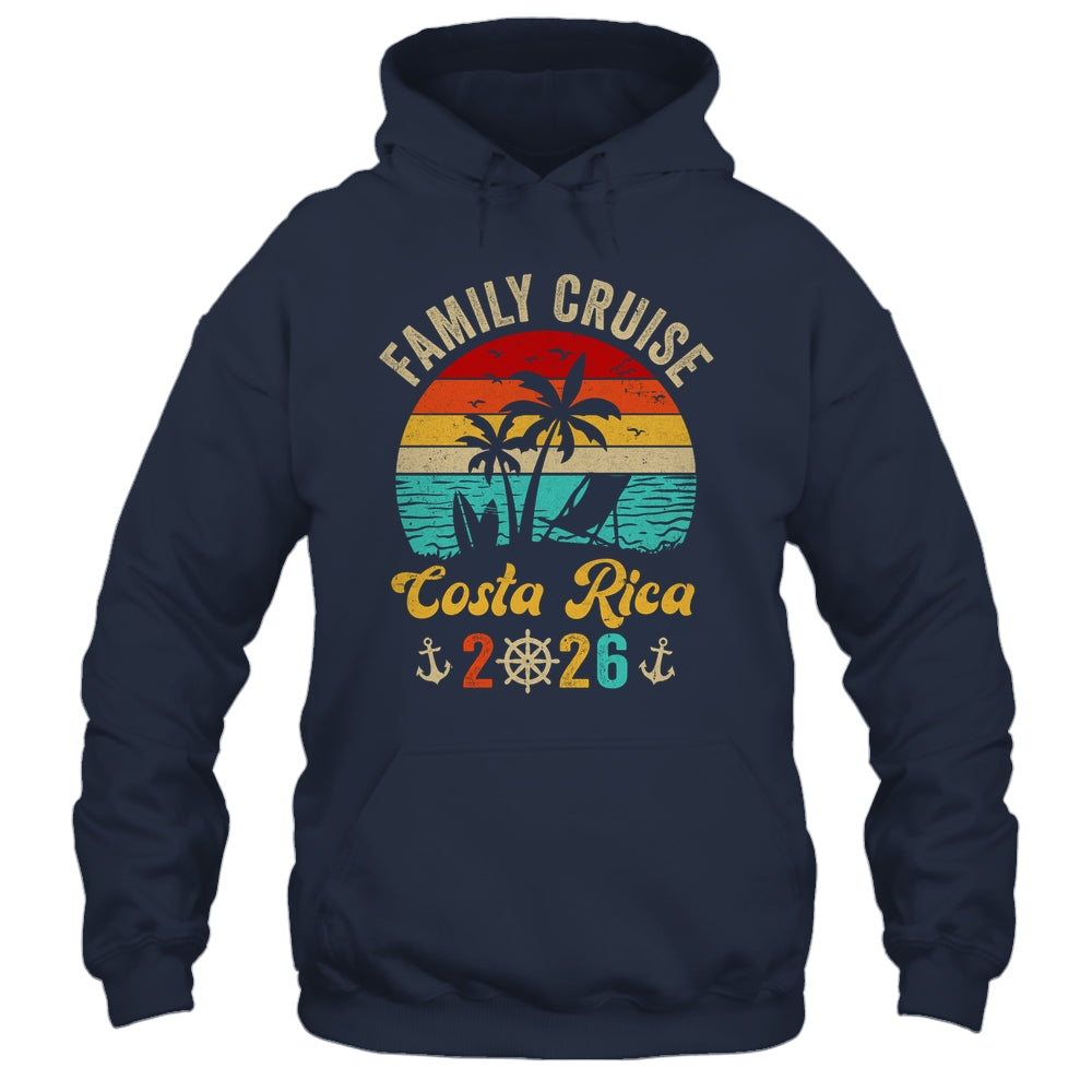 Family Cruise Costa Rica 2026 Summer Matching Vacation Shirt & Tank Top | siriusteestore
