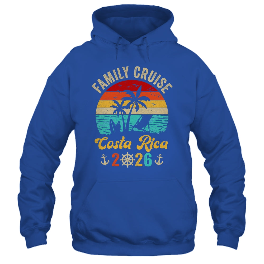 Family Cruise Costa Rica 2026 Summer Matching Vacation Shirt & Tank Top | siriusteestore