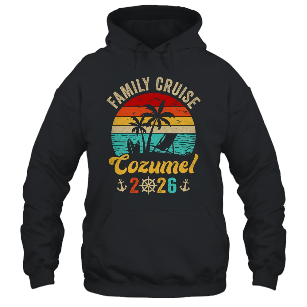 Family Cruise Cozumel 2026 Summer Matching Vacation Shirt & Tank Top | siriusteestore