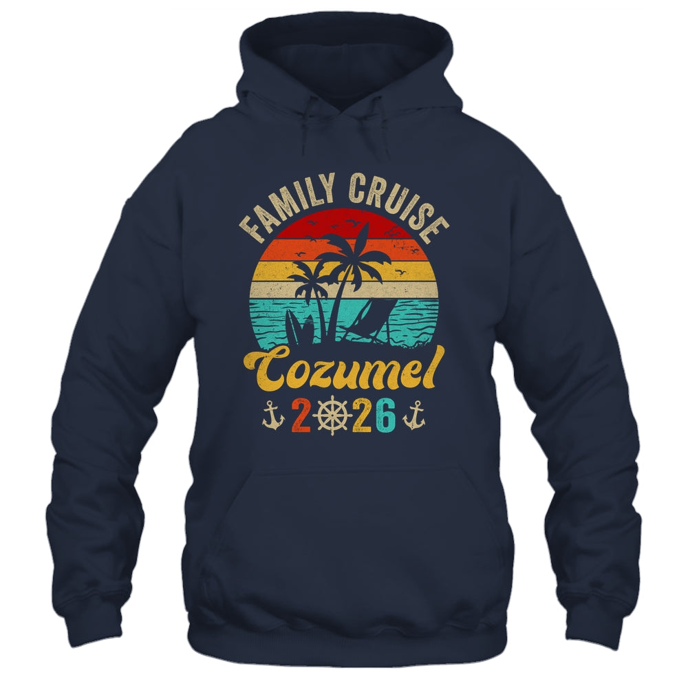 Family Cruise Cozumel 2026 Summer Matching Vacation Shirt & Tank Top | siriusteestore