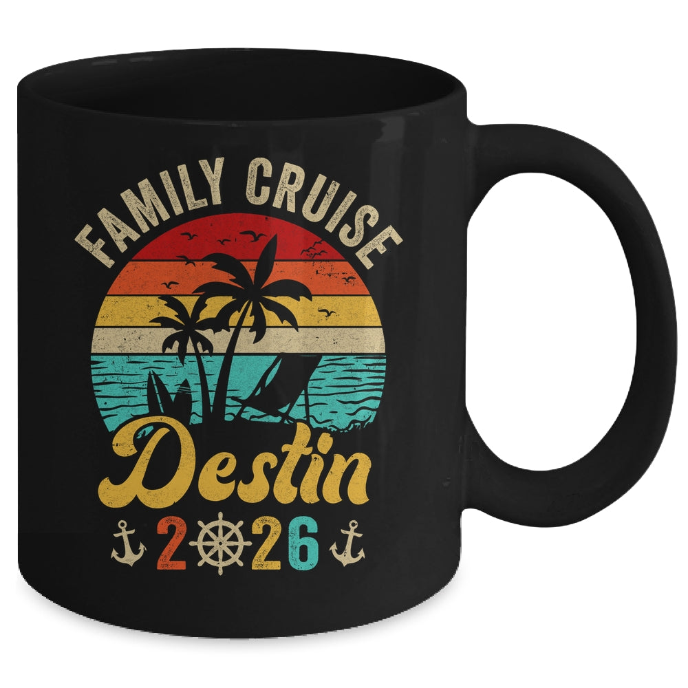 Family Cruise Destin 2026 Summer Matching Vacation Mug | siriusteestore