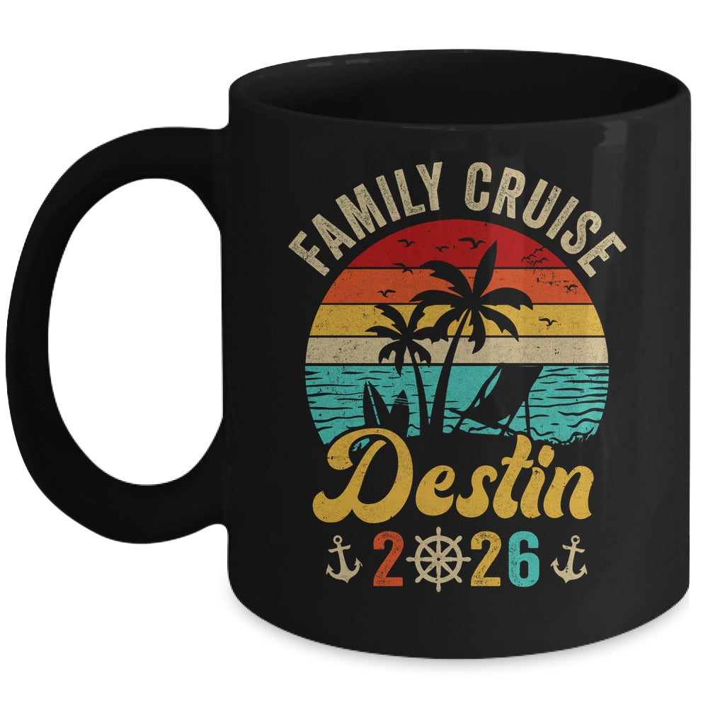 Family Cruise Destin 2026 Summer Matching Vacation Mug | siriusteestore
