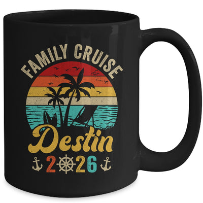 Family Cruise Destin 2026 Summer Matching Vacation Mug | siriusteestore