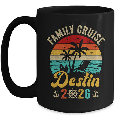 Family Cruise Destin 2026 Summer Matching Vacation Mug | siriusteestore