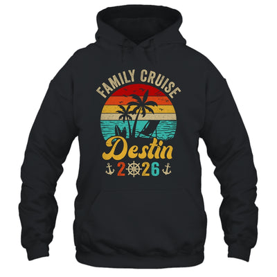 Family Cruise Destin 2026 Summer Matching Vacation Shirt & Tank Top | siriusteestore