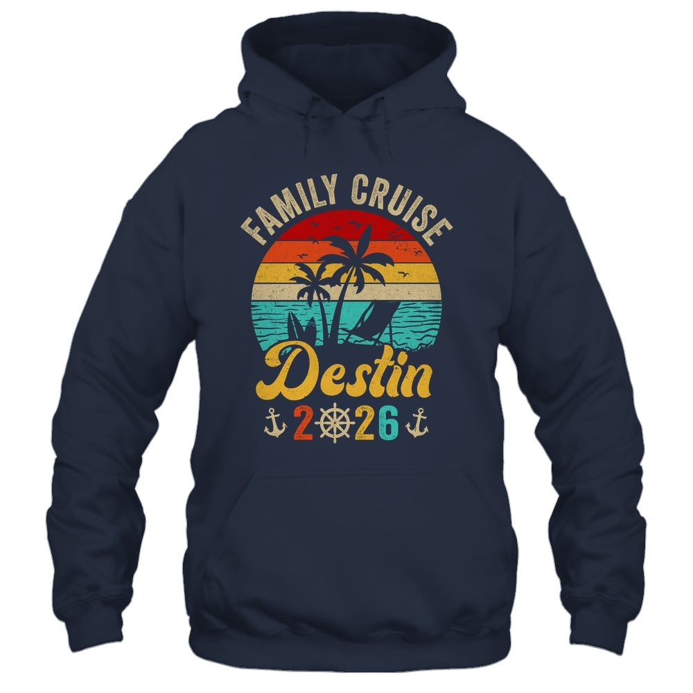 Family Cruise Destin 2026 Summer Matching Vacation Shirt & Tank Top | siriusteestore