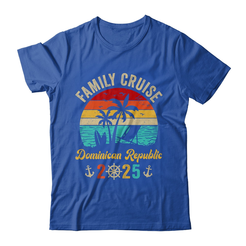Family Cruise Dominican Republic 2025 Summer Matching Vacation Shirt & Tank Top | siriusteestore