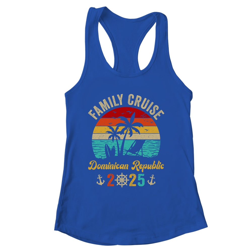 Family Cruise Dominican Republic 2025 Summer Matching Vacation Shirt & Tank Top | siriusteestore