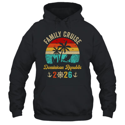 Family Cruise Dominican Republic 2026 Summer Matching Vacation Shirt & Tank Top | siriusteestore