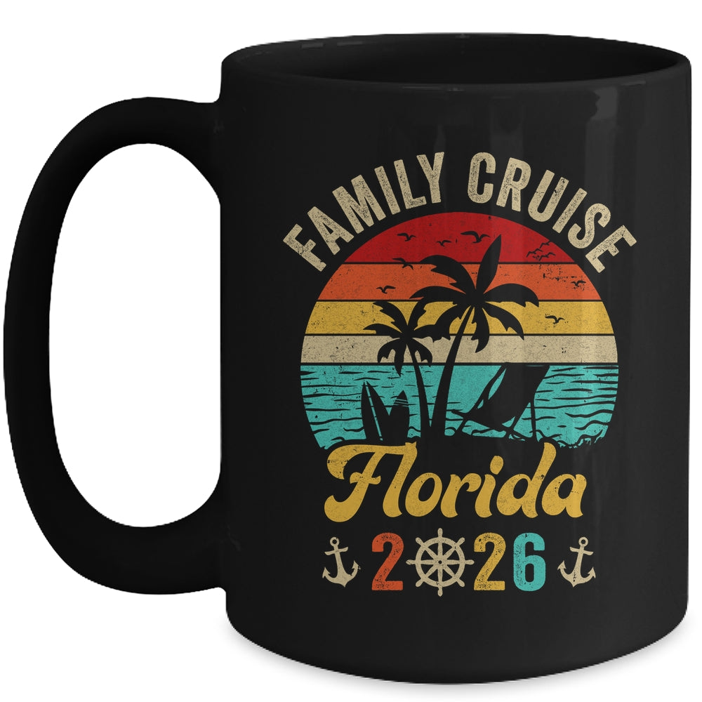 Family Cruise Florida 2026 Summer Matching Vacation Mug | siriusteestore