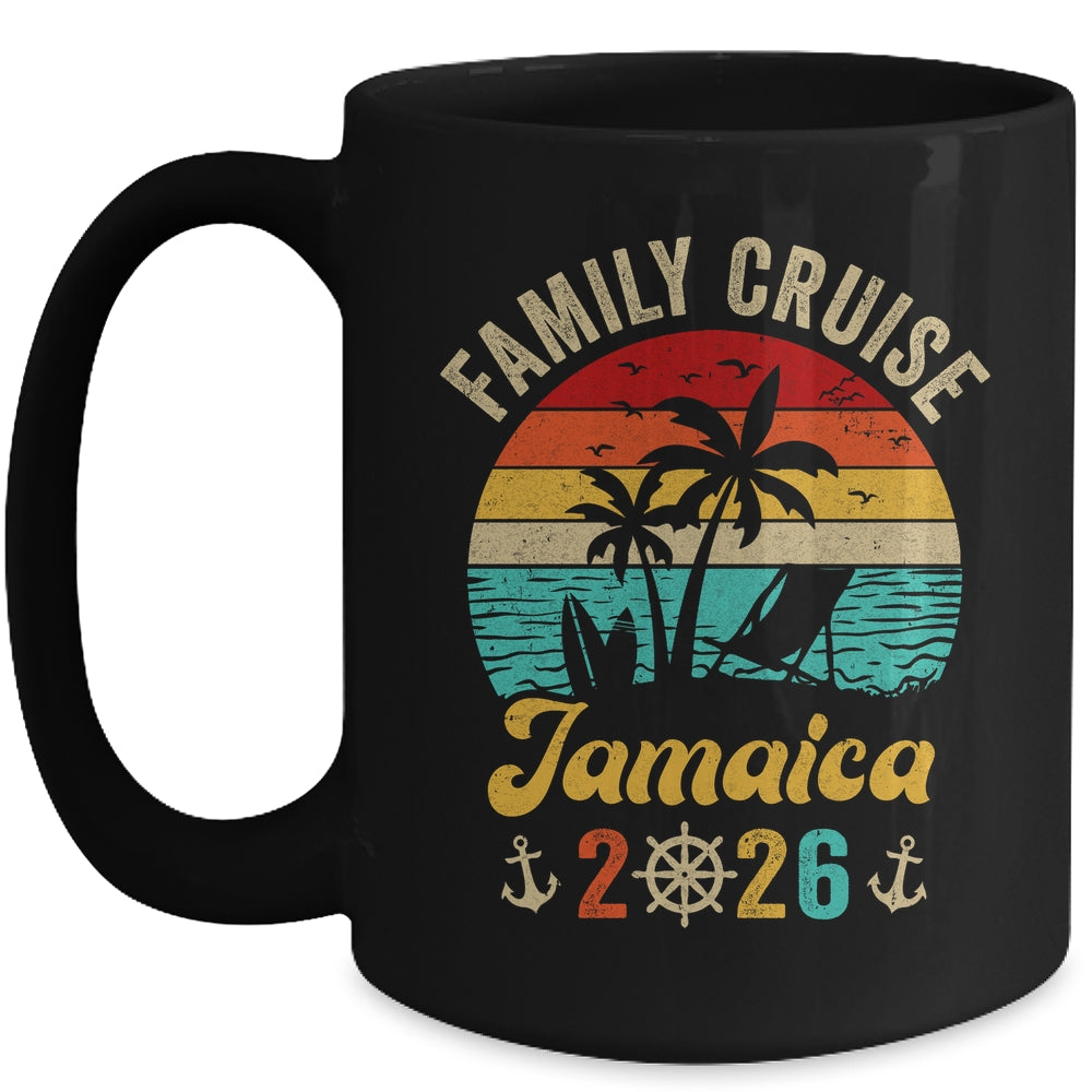 Family Cruise Jamaica 2026 Summer Matching Vacation Mug | siriusteestore