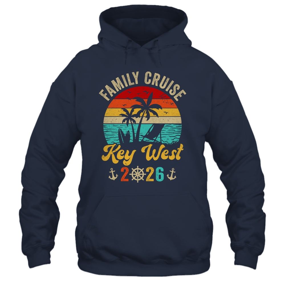 Family Cruise Key West 2026 Summer Matching Vacation Shirt & Tank Top | siriusteestore