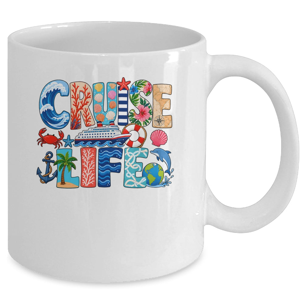 Family Cruise Life Cruise Outfits for Women 2026 Matching Mug | siriusteestore