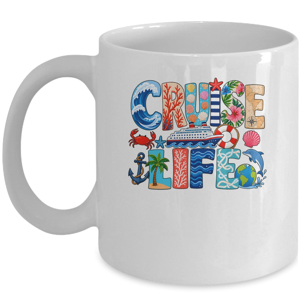 Family Cruise Life Cruise Outfits for Women 2026 Matching Mug | siriusteestore