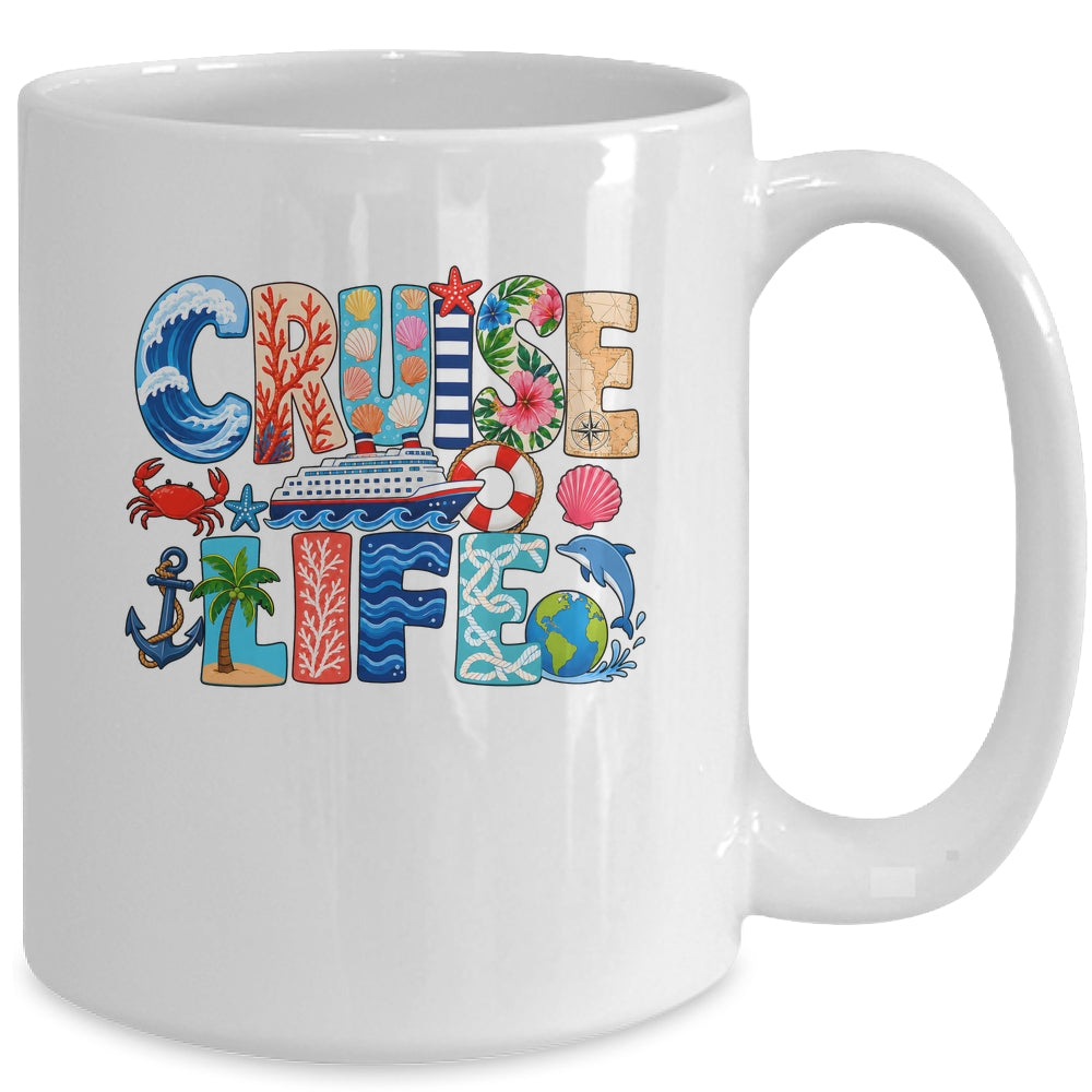 Family Cruise Life Cruise Outfits for Women 2026 Matching Mug | siriusteestore