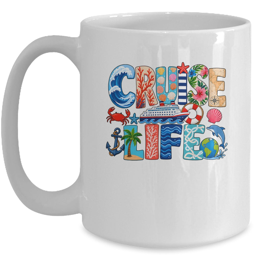 Family Cruise Life Cruise Outfits for Women 2026 Matching Mug | siriusteestore