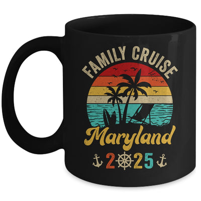 Family Cruise Maryland 2025 Summer Matching Vacation Mug | siriusteestore