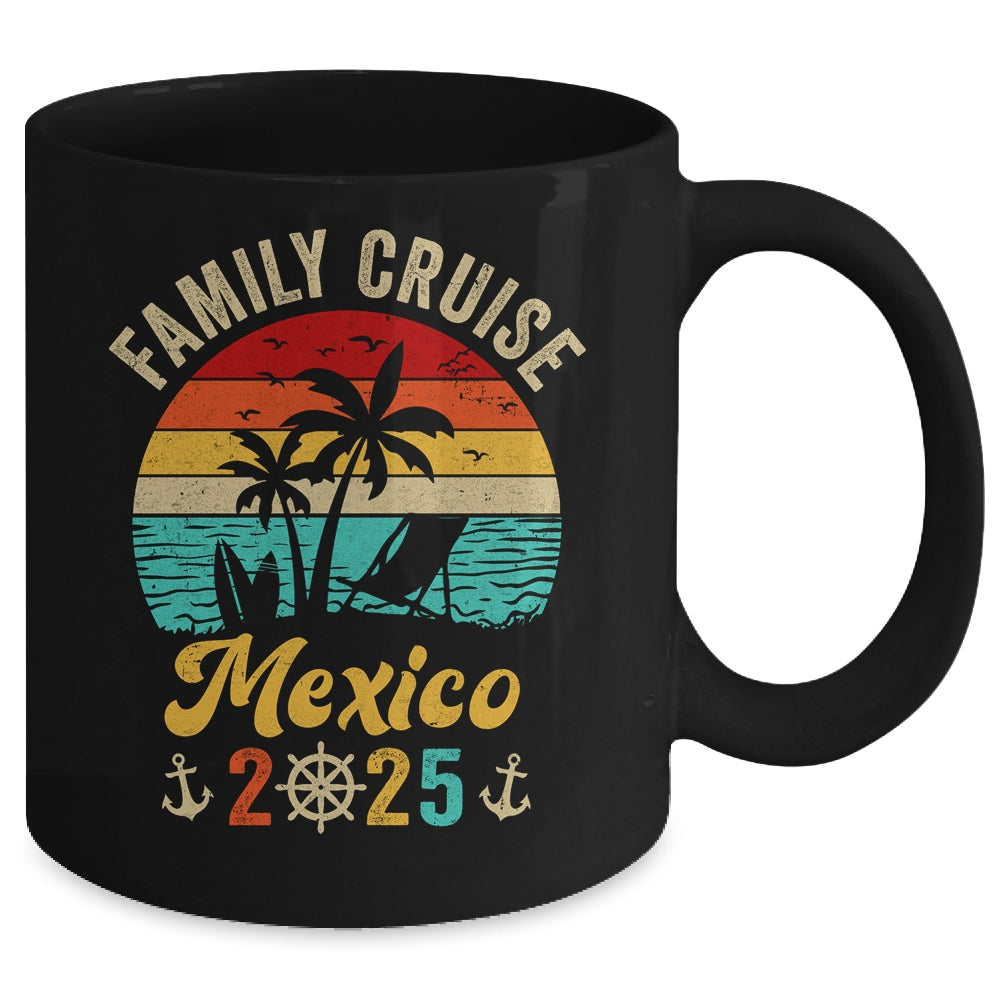 Family Cruise Mexico 2025 Summer Matching Vacation Mug | siriusteestore