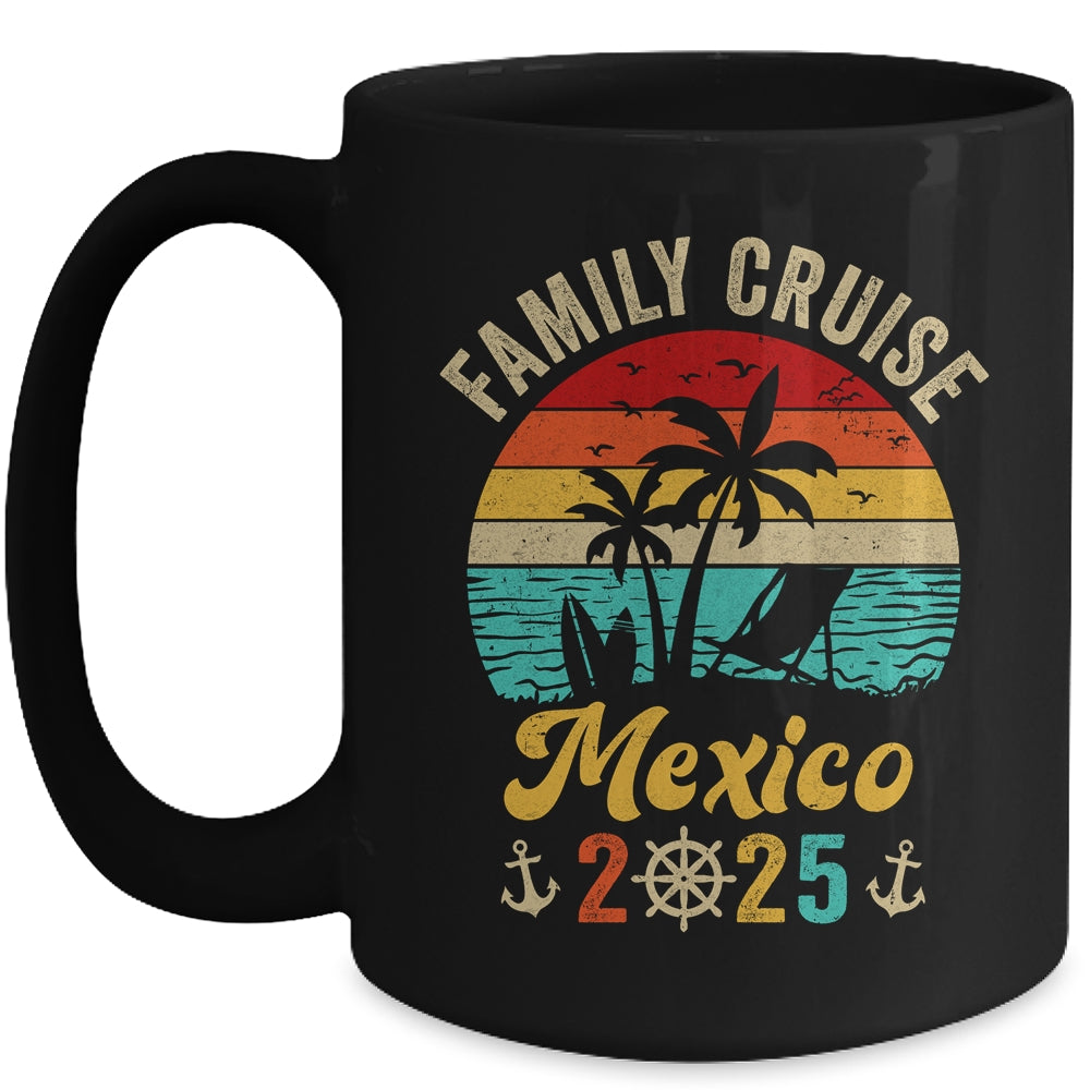 Family Cruise Mexico 2025 Summer Matching Vacation Mug | siriusteestore