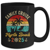 Family Cruise Myrtle Beach 2025 Summer Matching Vacation Mug | siriusteestore