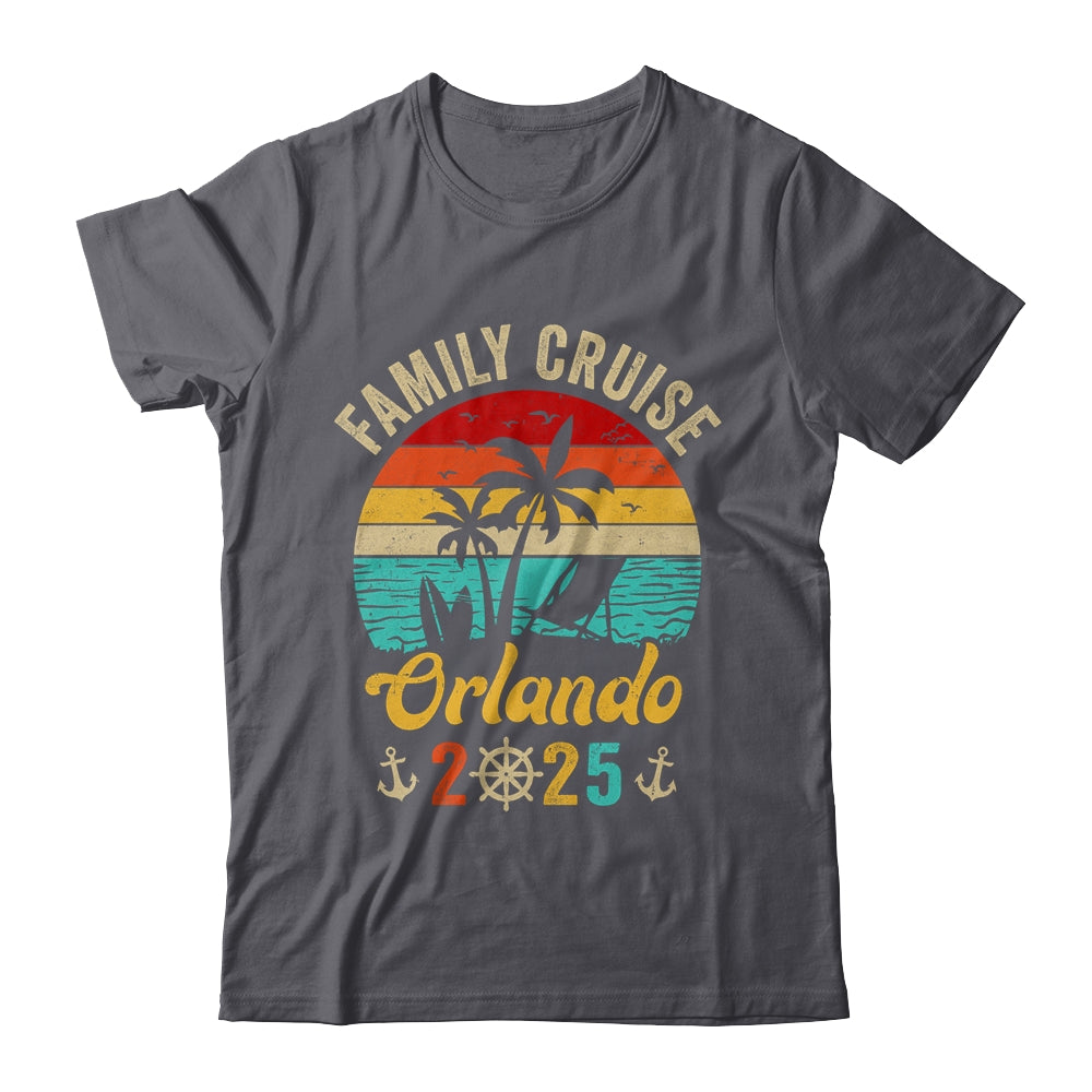 Family Cruise Orlando 2025 Summer Matching Vacation Shirt & Tank Top | siriusteestore