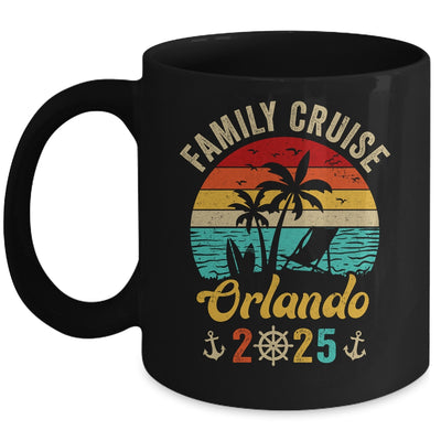 Family Cruise Orlando 2025 Summer Matching Vacation Mug | siriusteestore